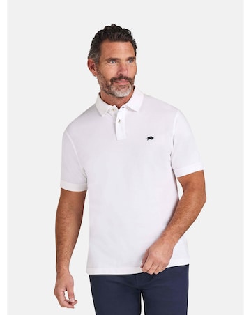 Raging Bull Classic Organic Polo White