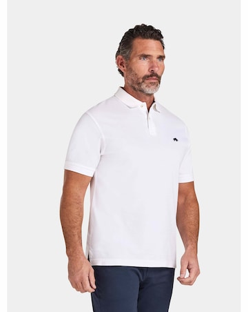 Raging Bull Classic Organic Polo White