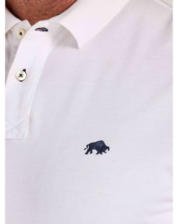 Raging Bull Classic Organic Polo White