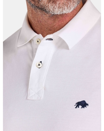 Raging Bull Classic Organic Polo White