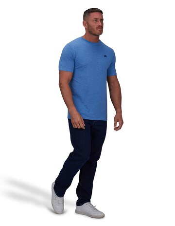 Raging Bull Classic Organic Tee Denim Blue