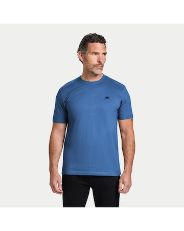 Raging Bull Classic Organic Tee Denim Blue
