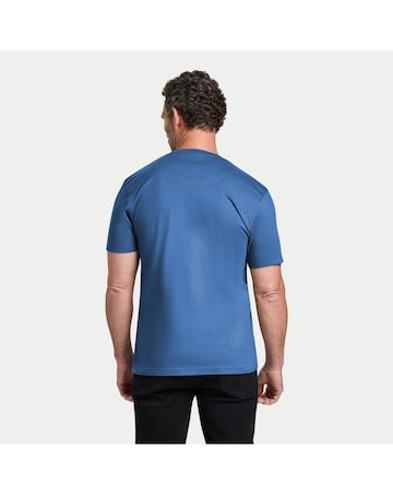 Raging Bull Classic Organic Tee Denim Blue