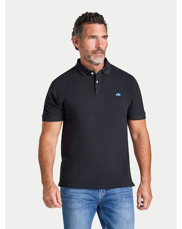 Raging Bull Classic Organic Polo Black