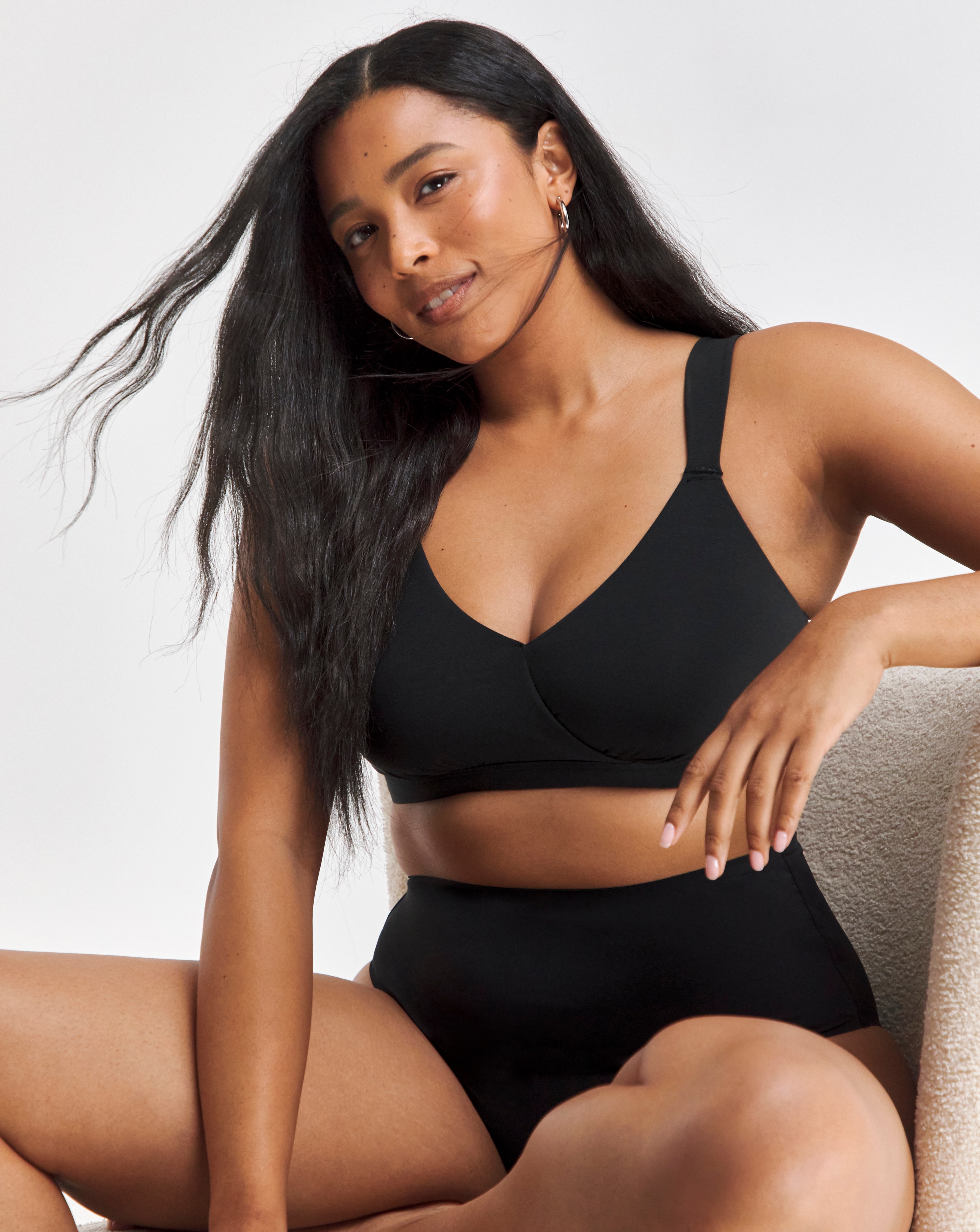 Figleaves Comfort Cotton Modal Sleep Bra