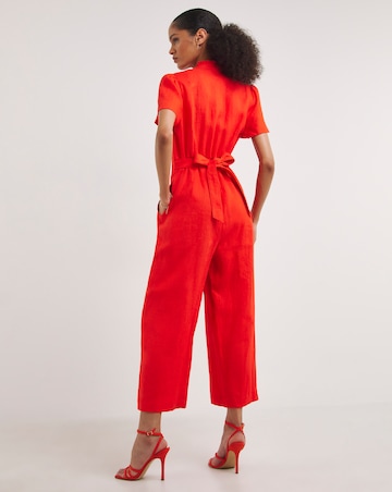 Whistles Emmie Linen Jumpsuit
