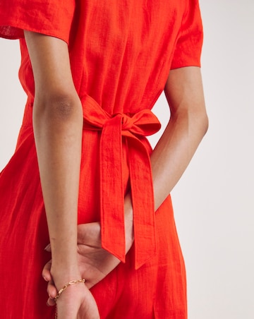 Whistles Emmie Linen Jumpsuit