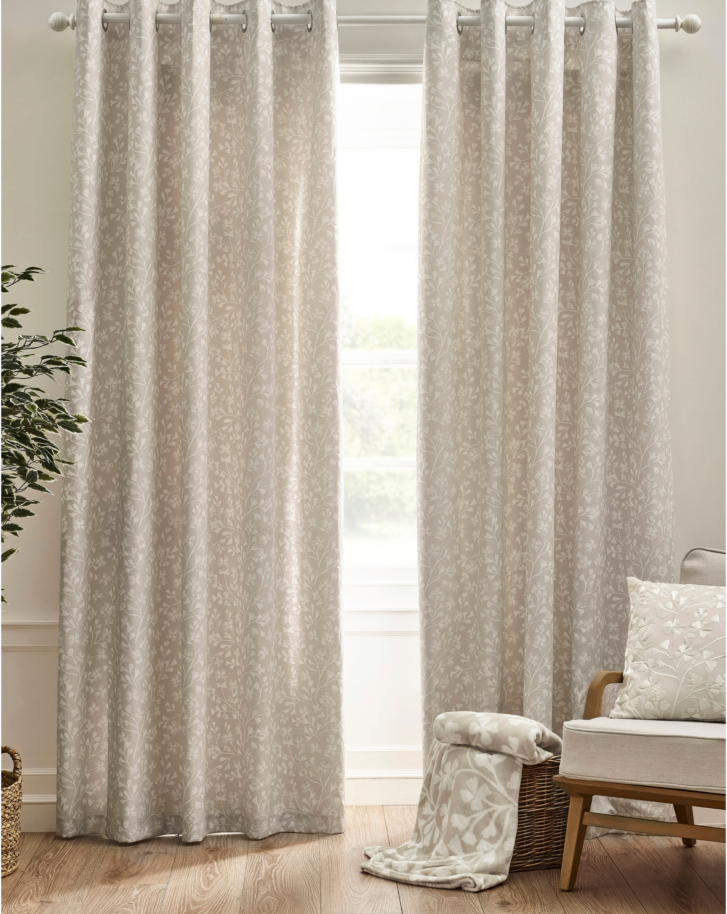 Catherine Lansfield Brooke Curtain