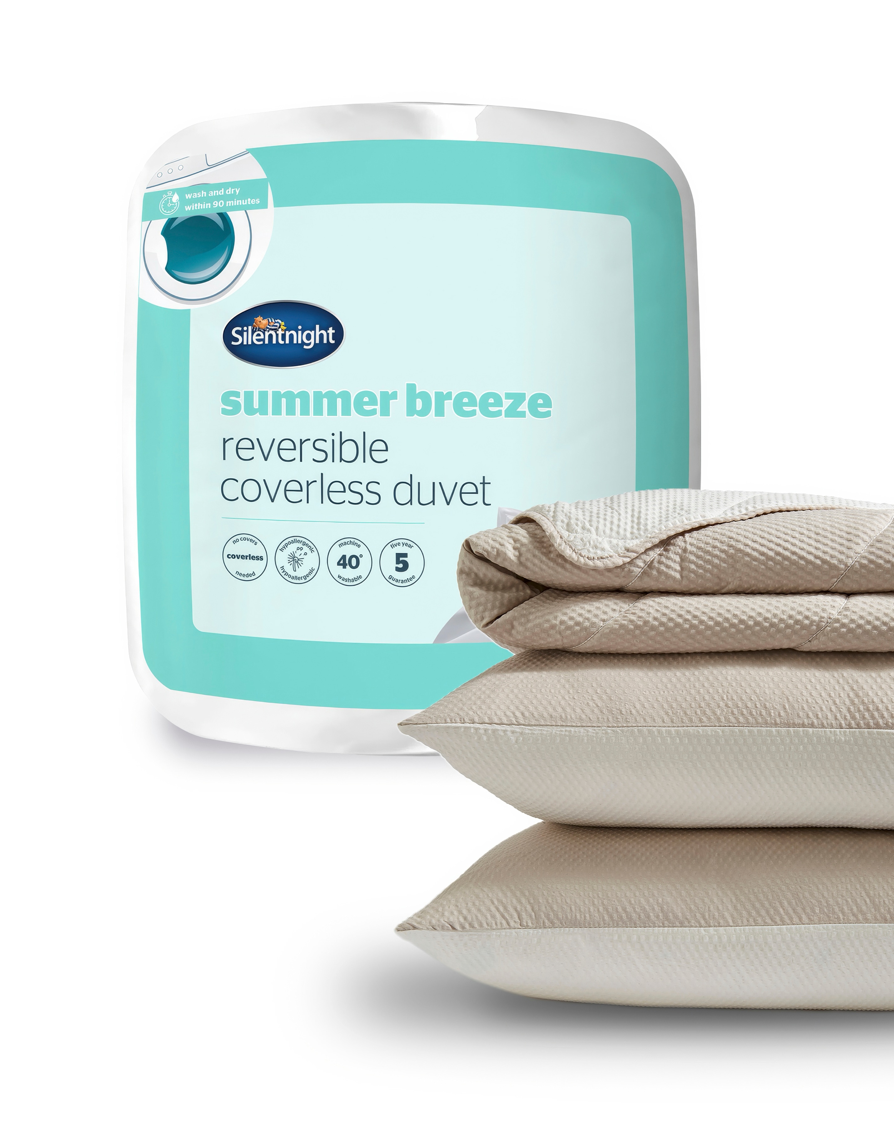 Silentnight Reversible 2.5 Tog Duvet