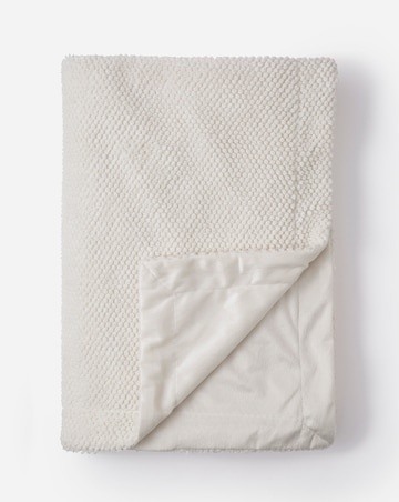 Bobble Fleece Throw