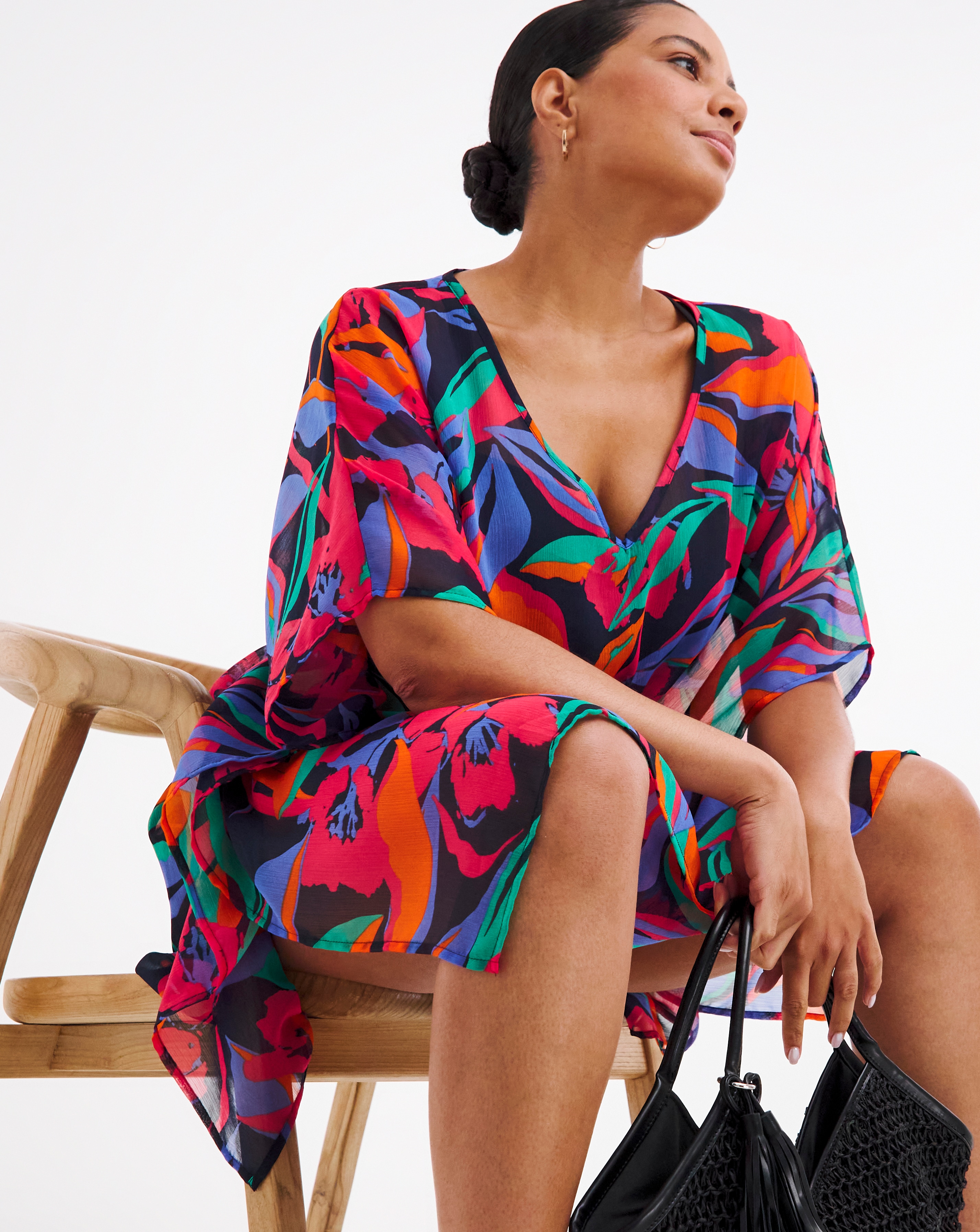 Chiffon Beach Kaftan