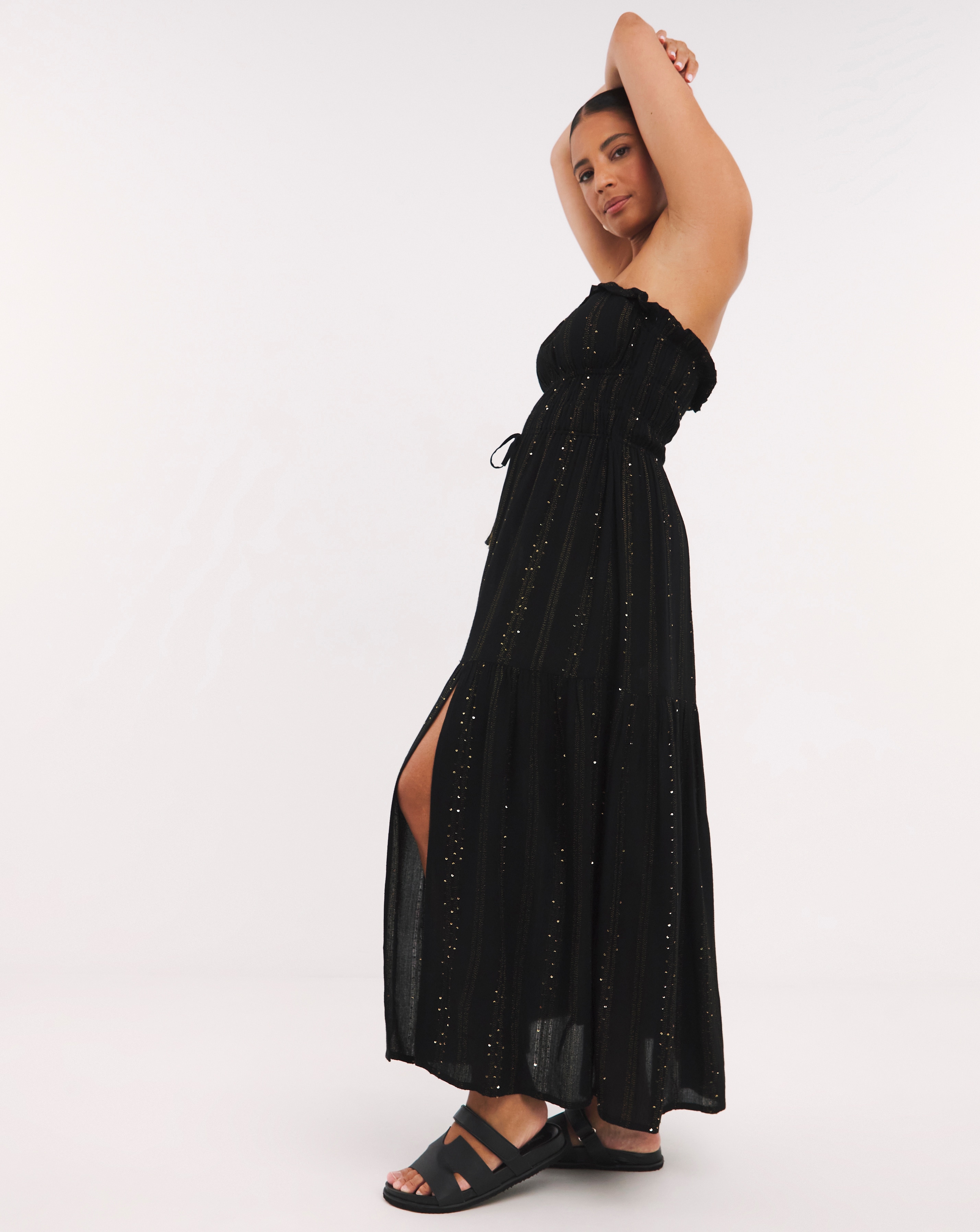 Bandeau Maxi Beach Dress