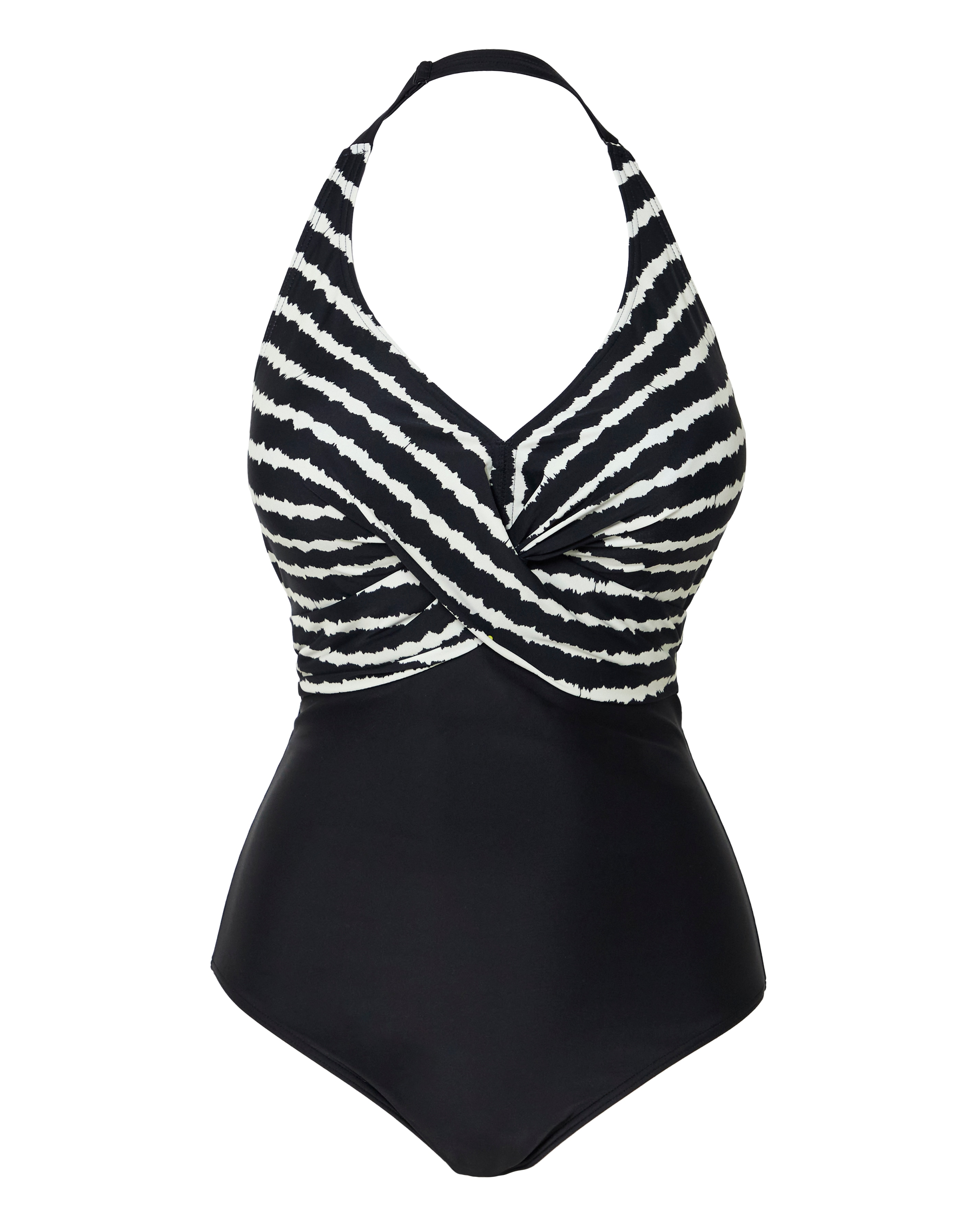 Figleaves Halter Tummy Control Swimsuit