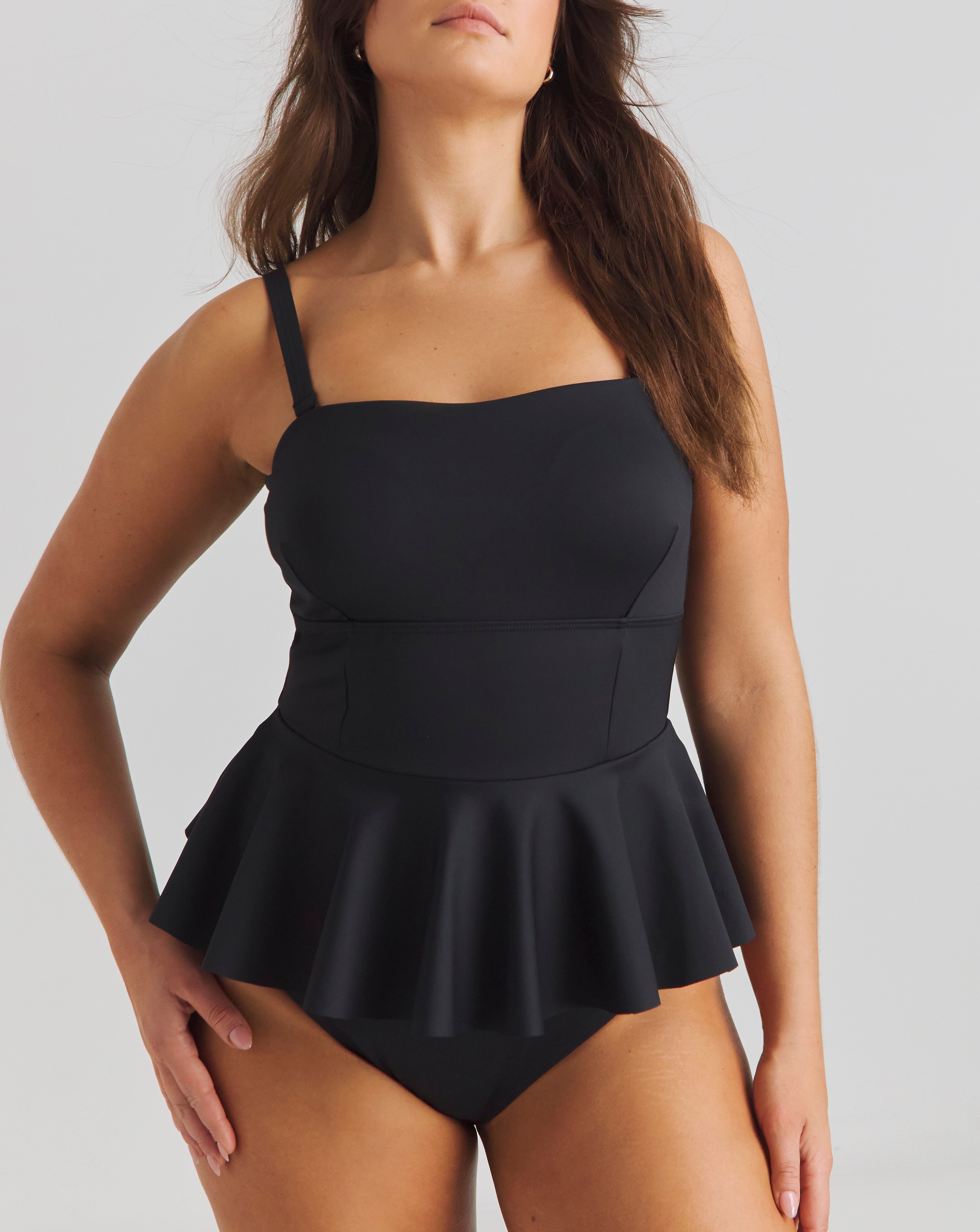 MAGISCULPT Contour Me Peplum Swimsuit