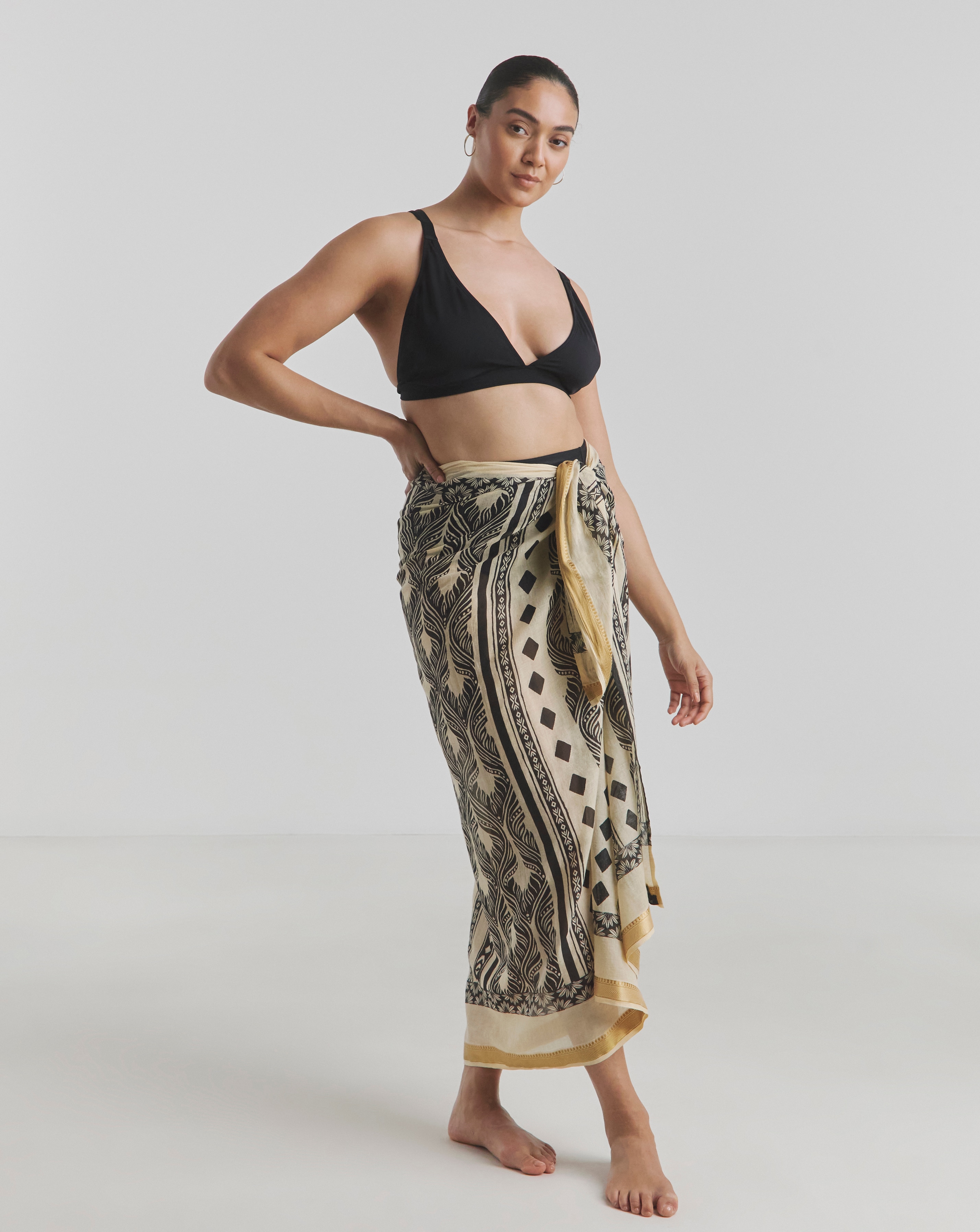 JD Williams Border Print Sarong