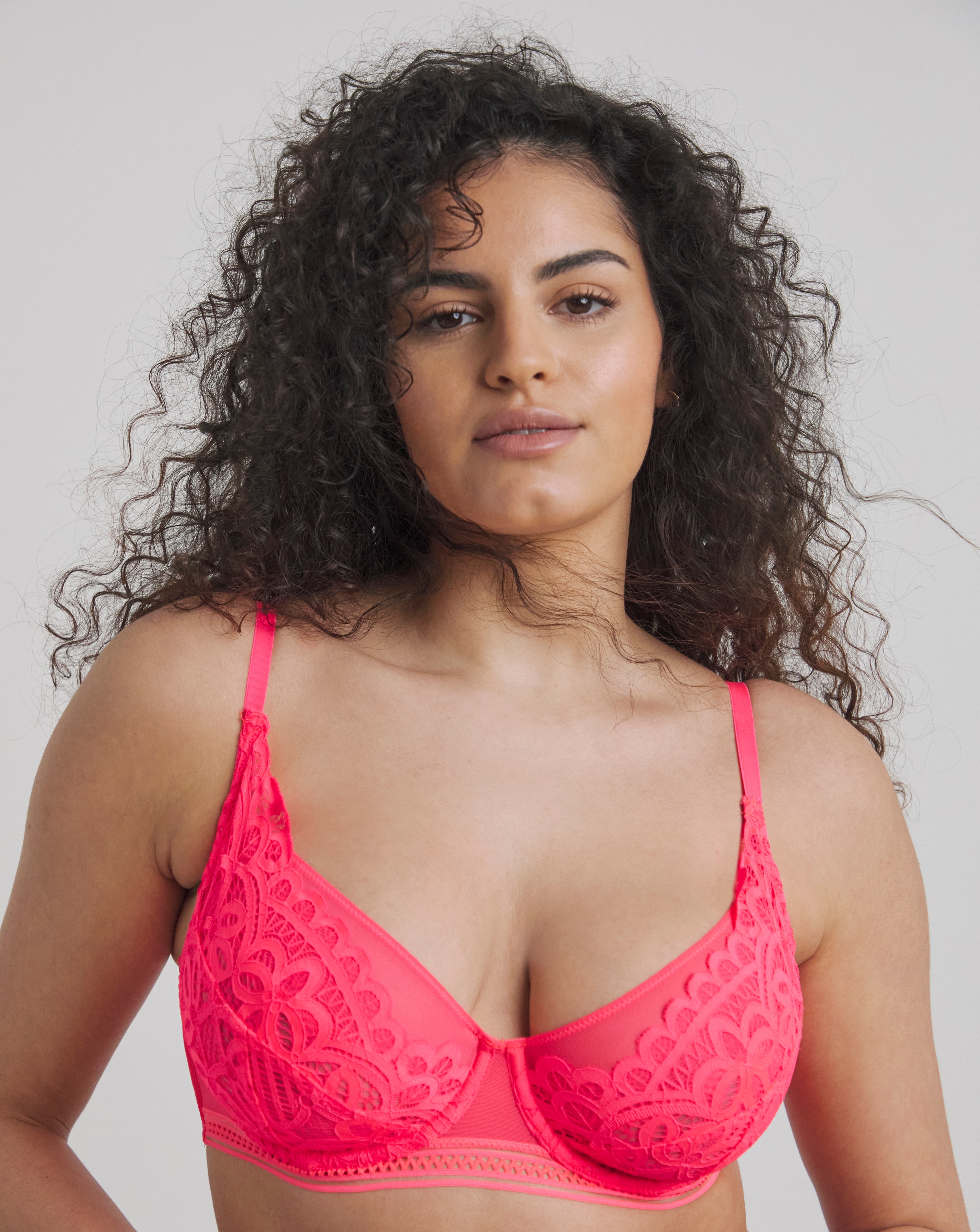 Figleaves Harper Geometric Lace Bra