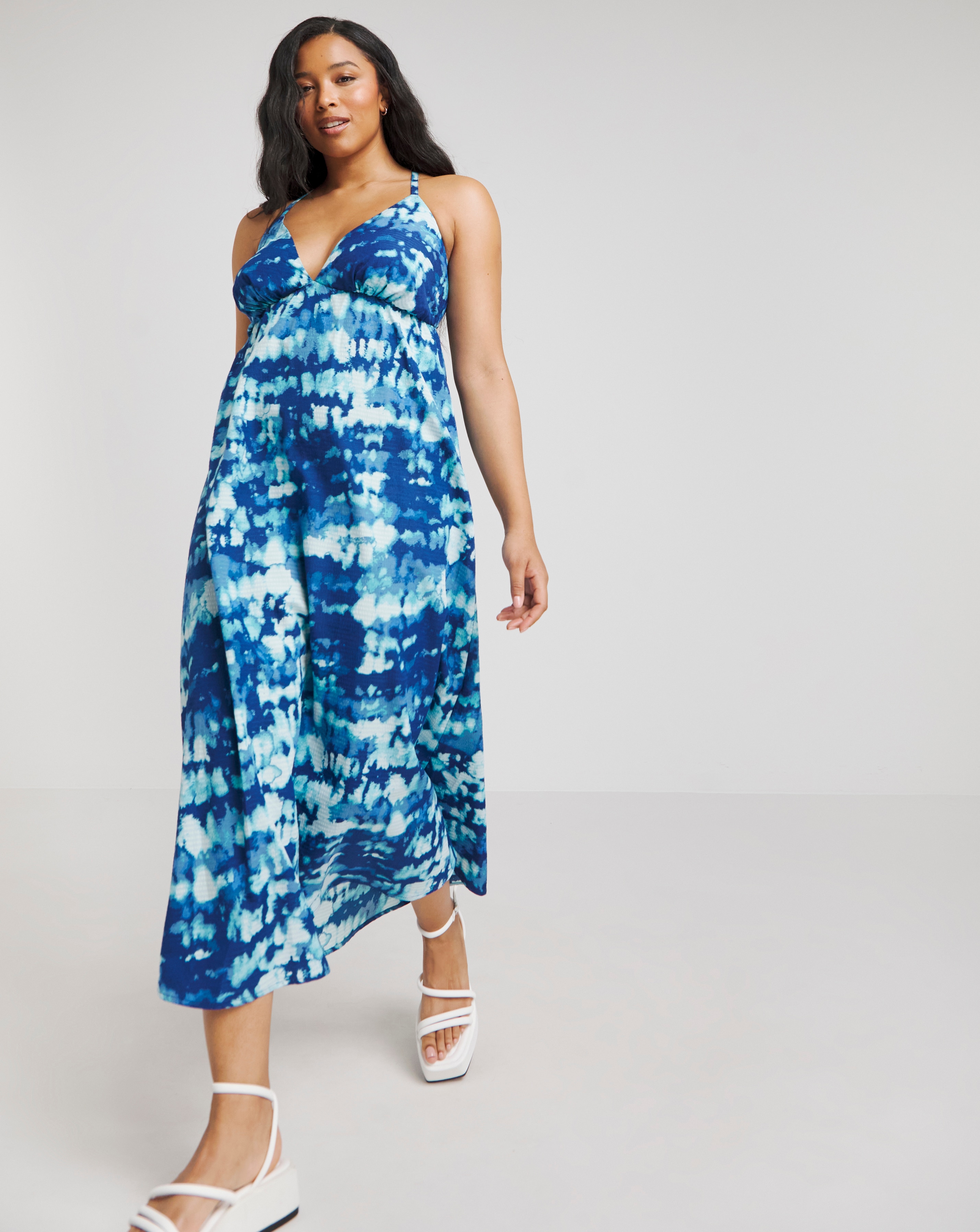 Tiered Maxi Beach Dress