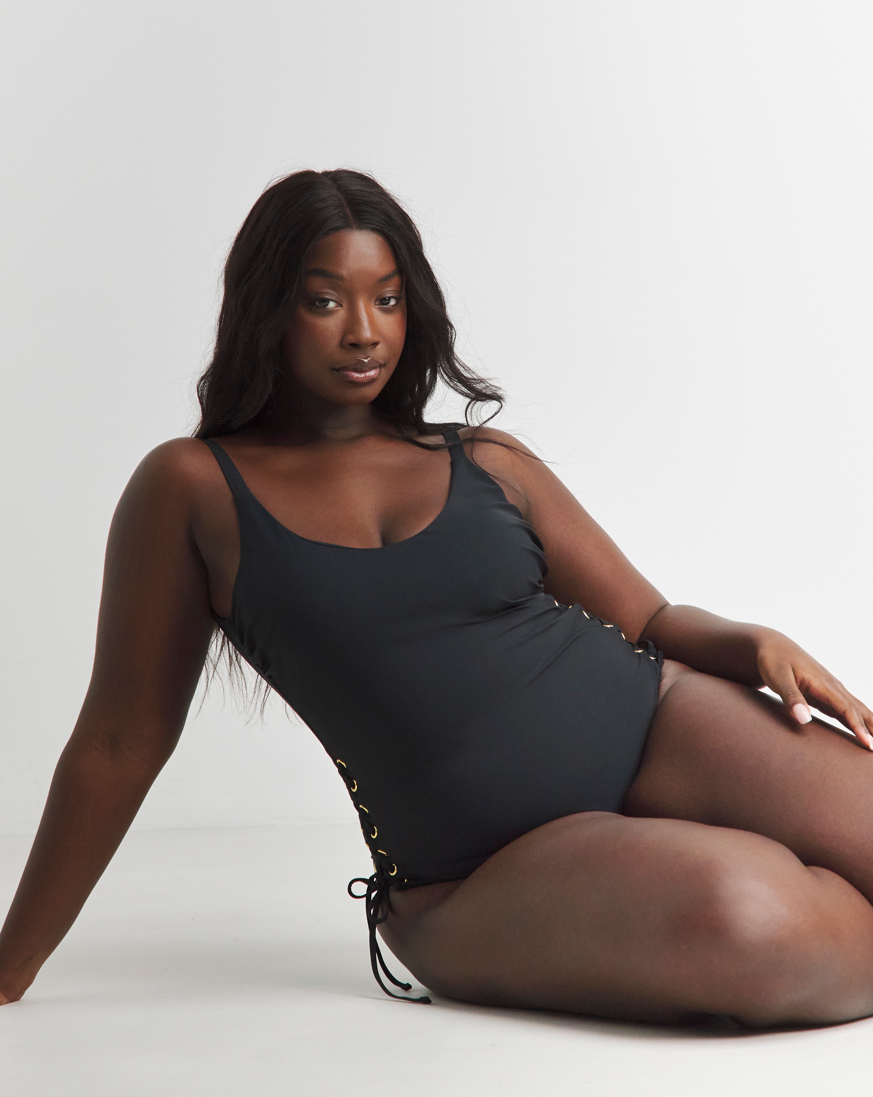 Plunge Contour Swimsuit