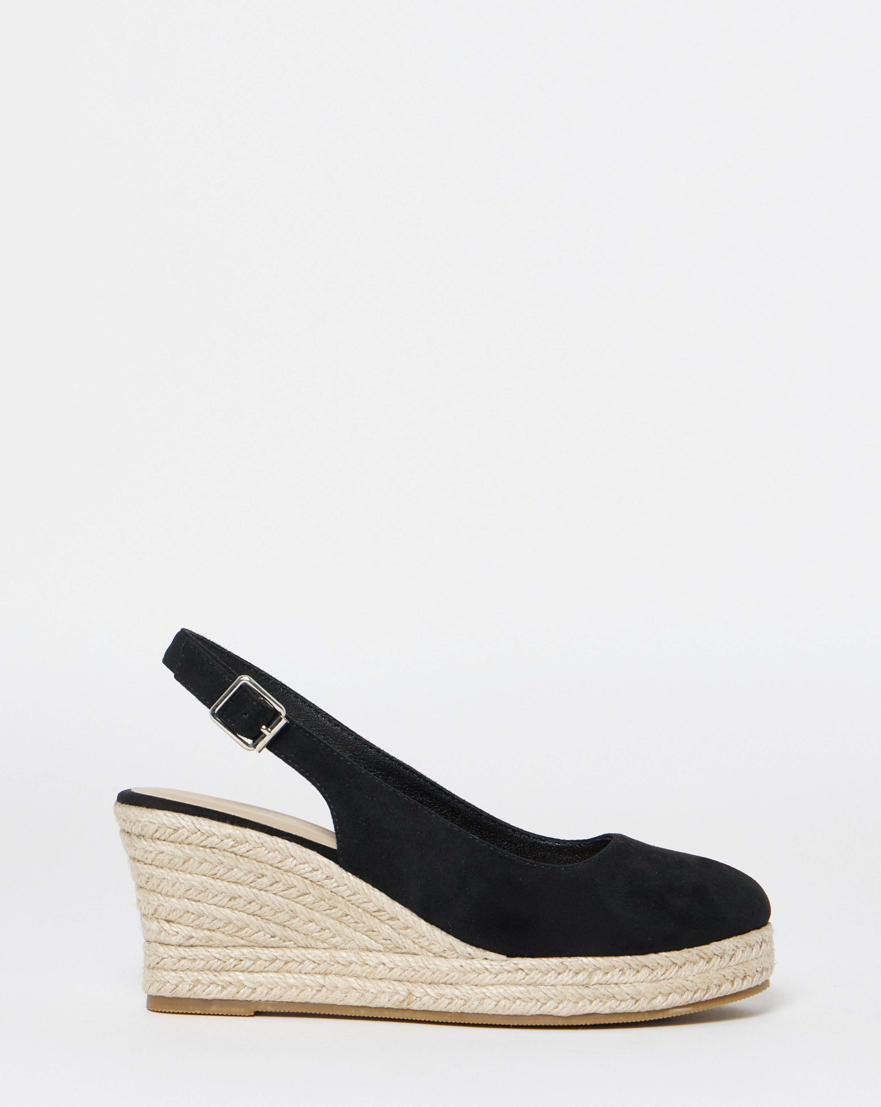 Espadrille Wedge Slingback Wide Fit