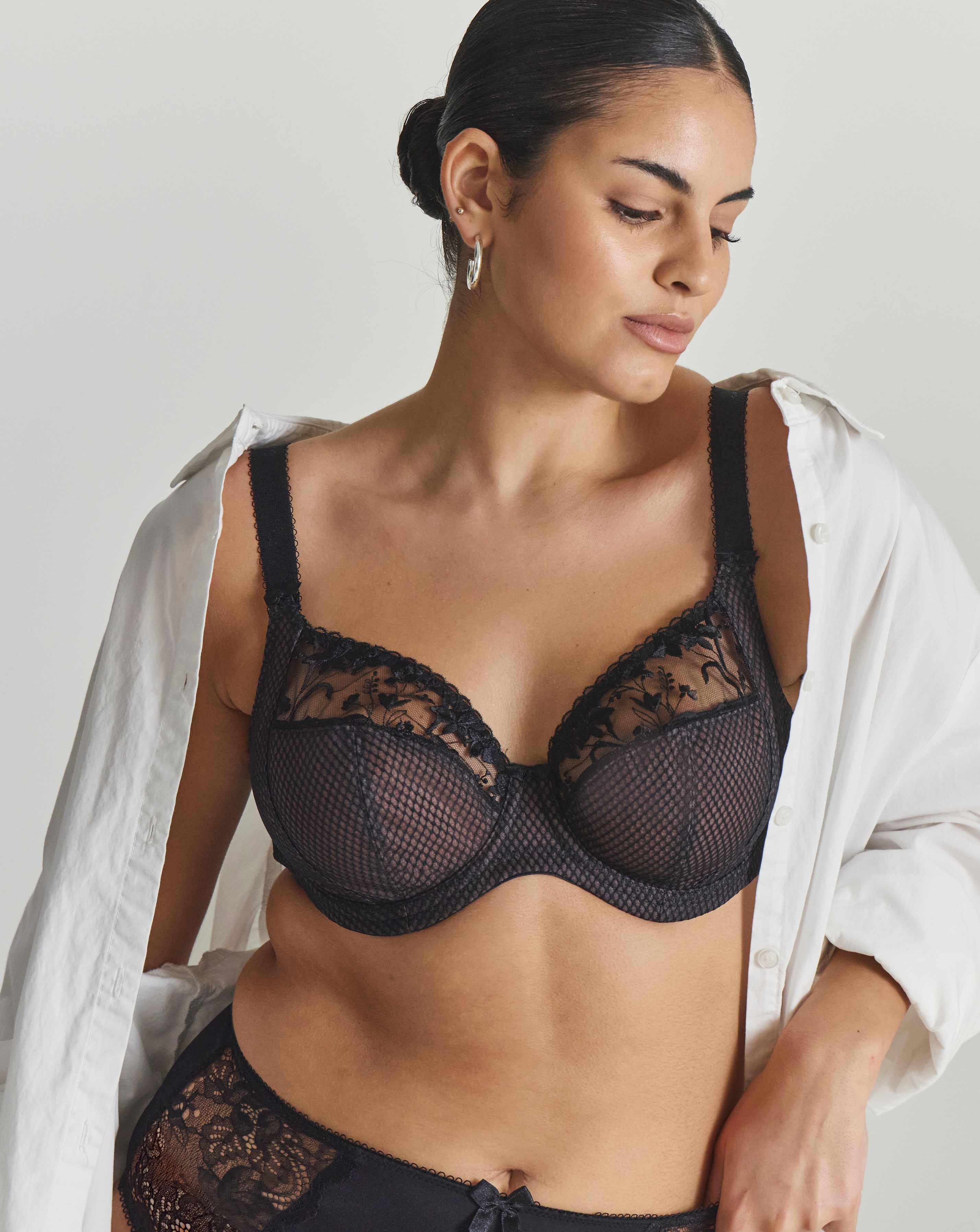 Elomi Charley Plunge Wired Bra Jet