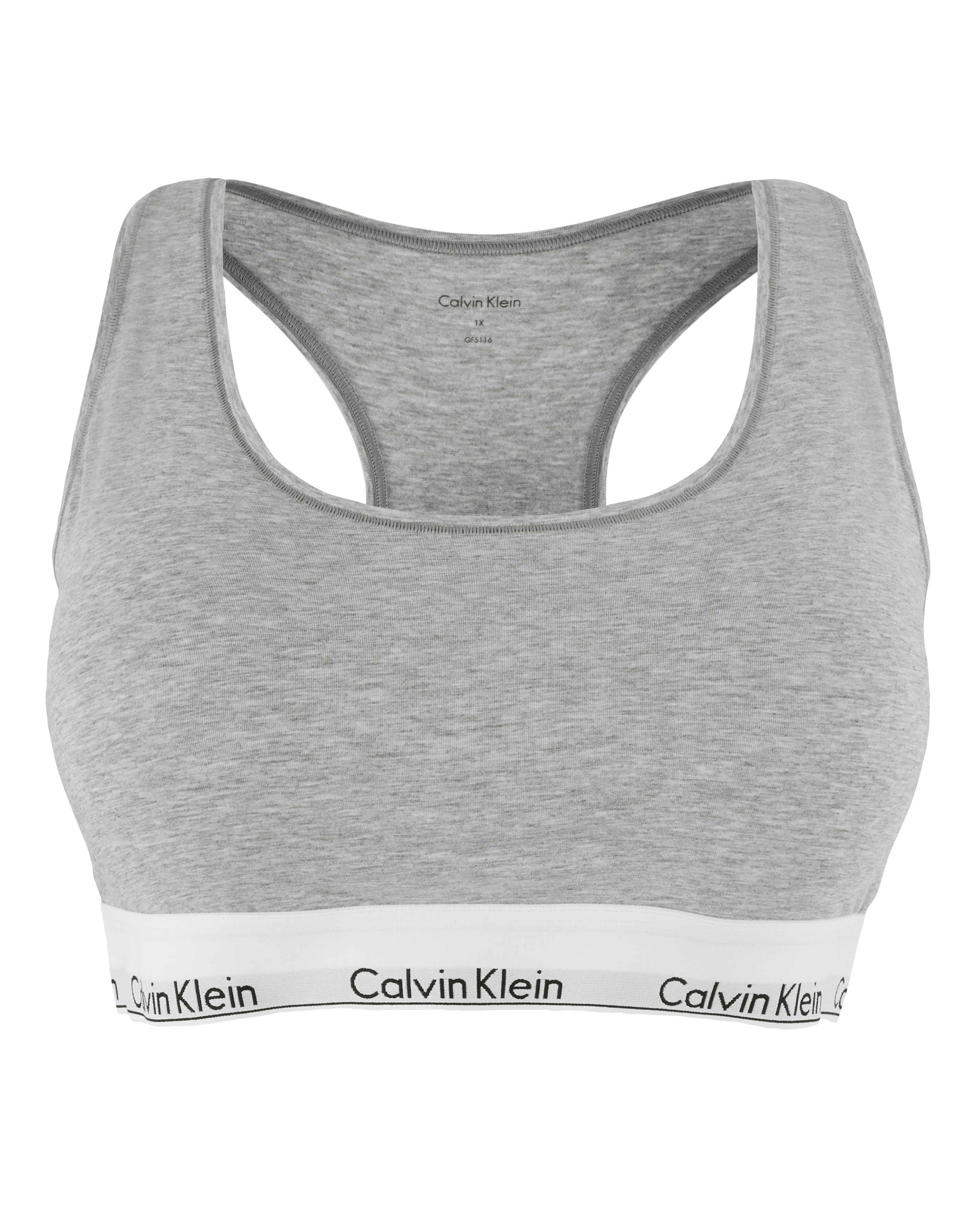Calvin Klein Modern Cotton Bralet Grey