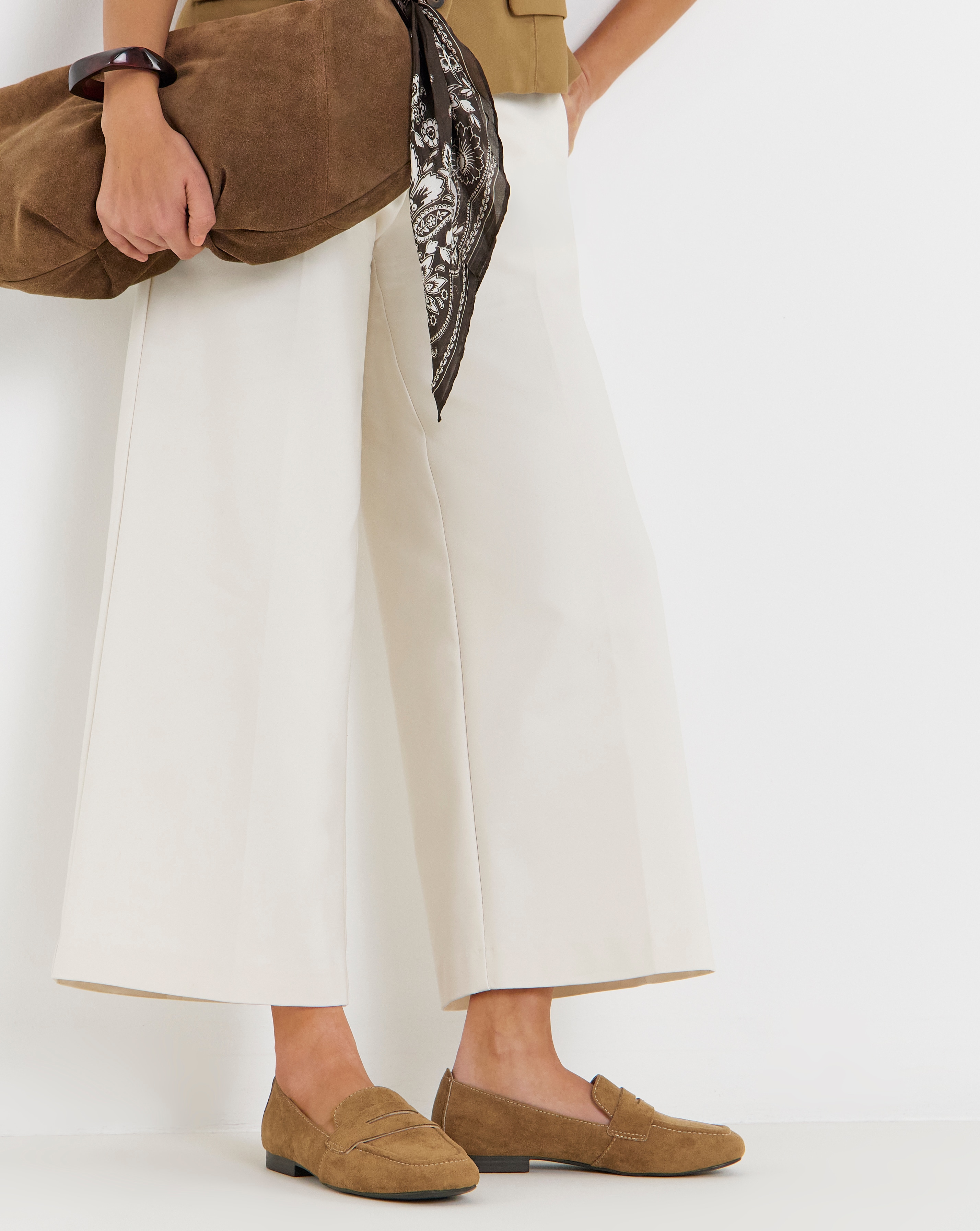 Soft Square Toe Loafer Wide