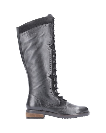 Hush Puppies Rudy Lace Up Long Boot