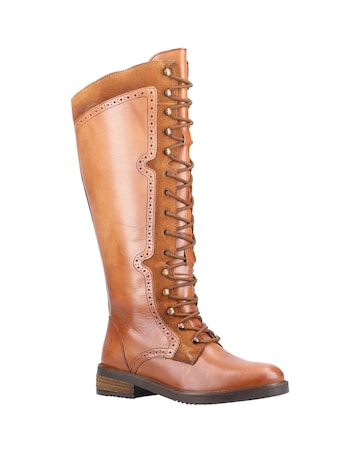 Hush Puppies Rudy Lace Up Long Boot
