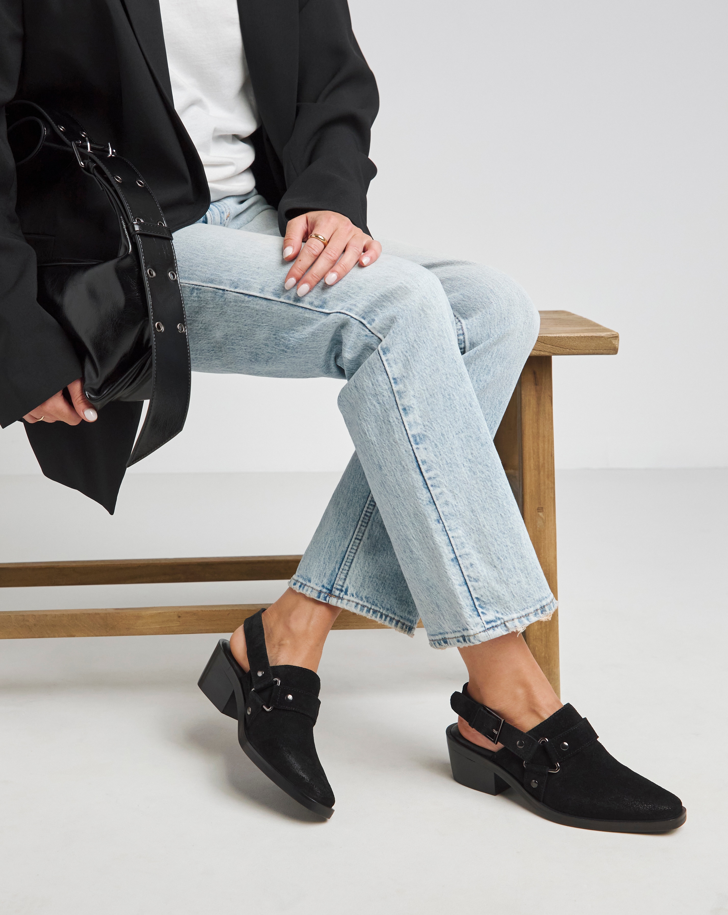 Western Detailed Shoe Ex Wide