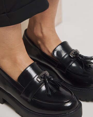 Jolene Tassle Chunky Loafer Extra Wide EEE Fit