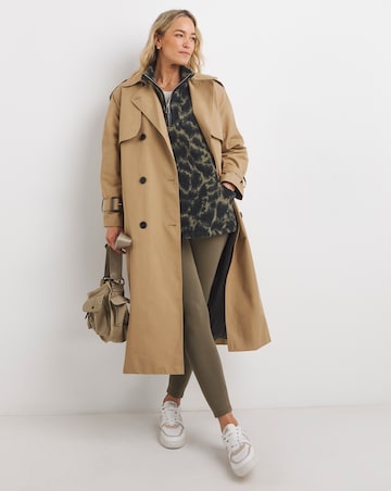 Animal Borg Longline Quarter Zip Jacket