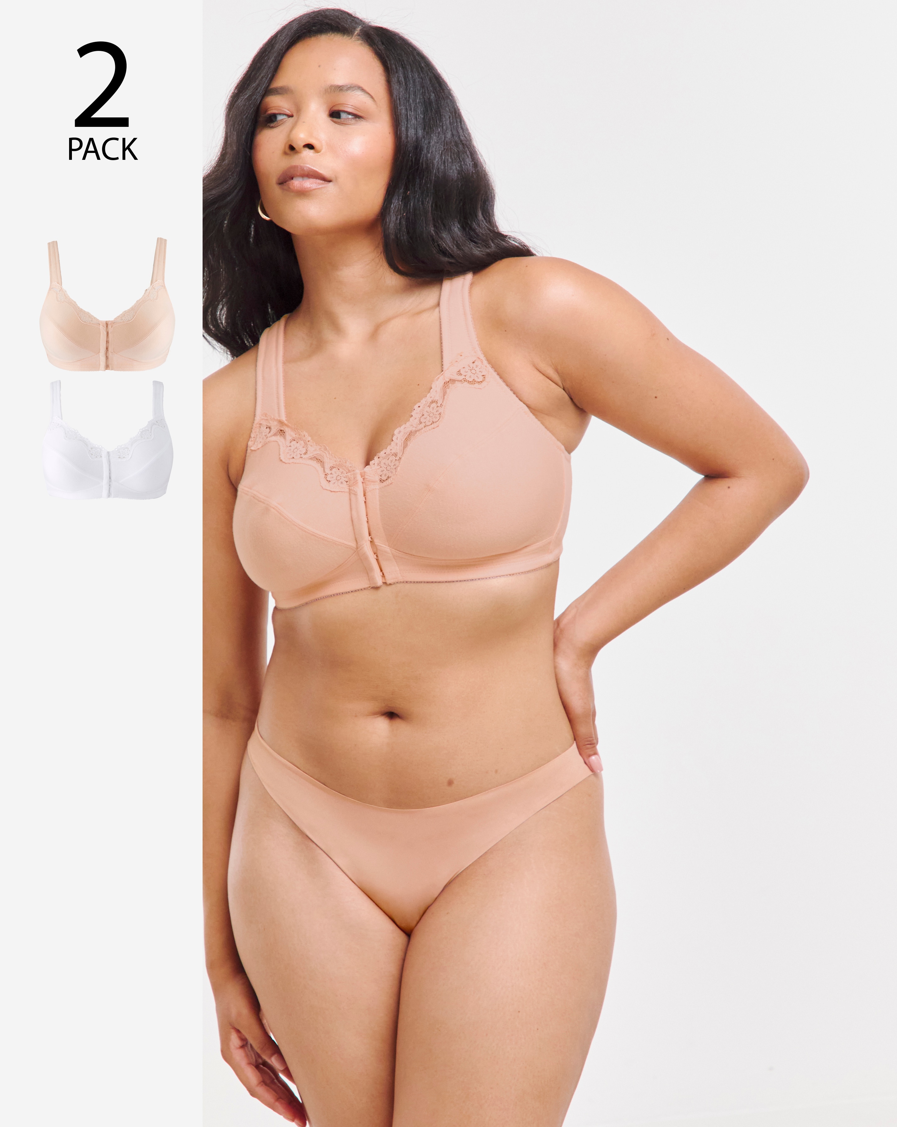 2Pack Back Support Bras