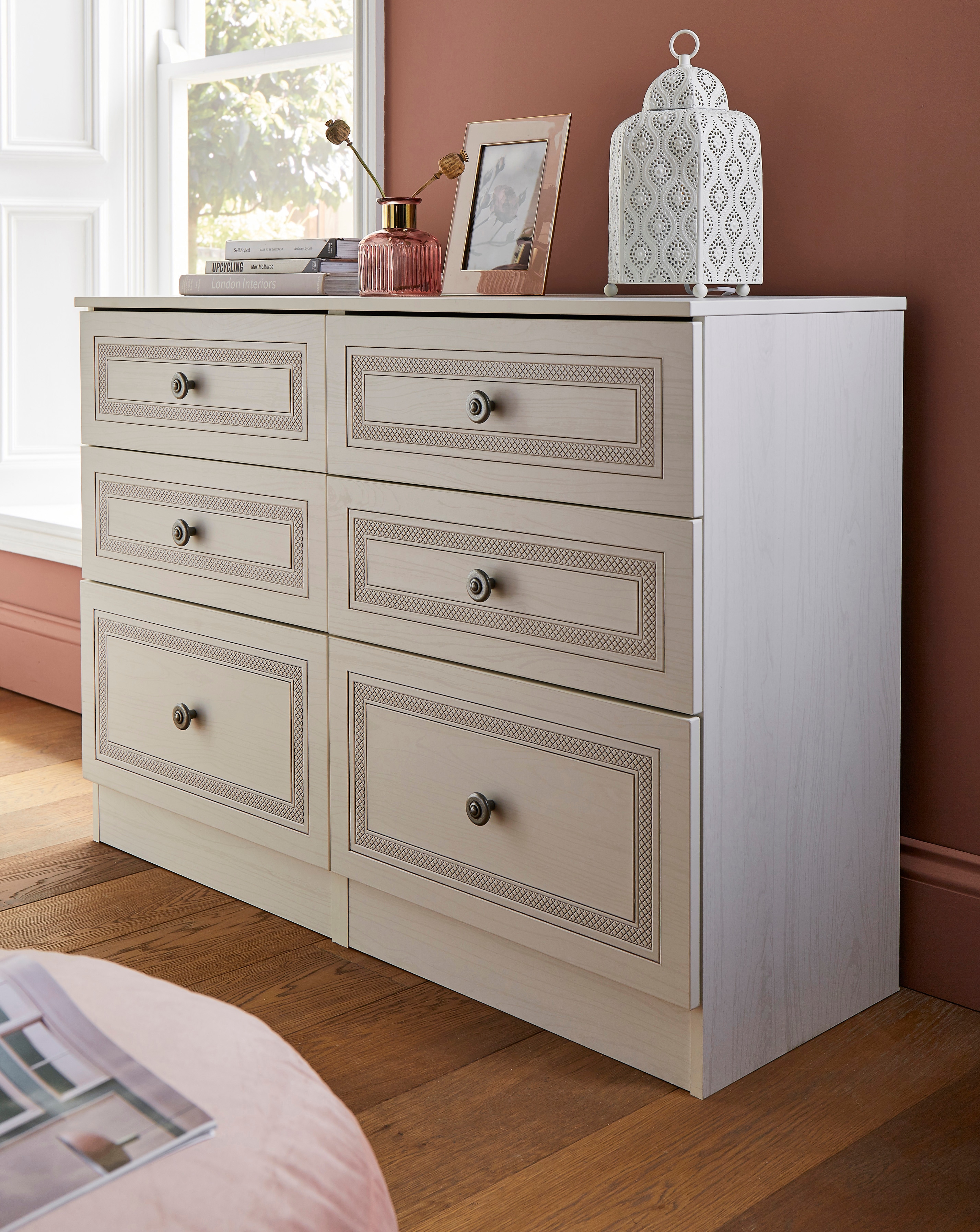 Richmond Assembled 6 Drawer Chest