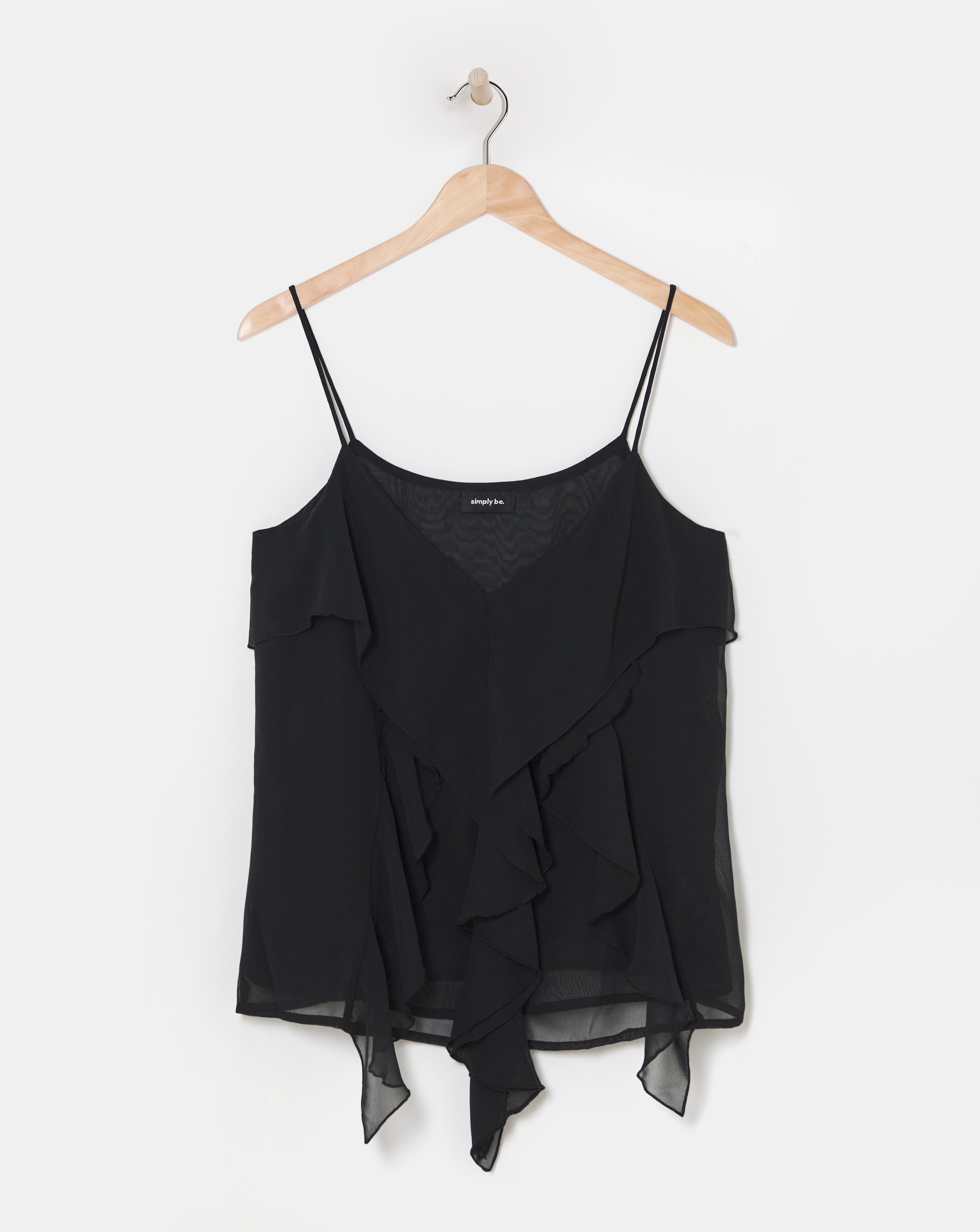 Simply Be Ruffle Front Cami
