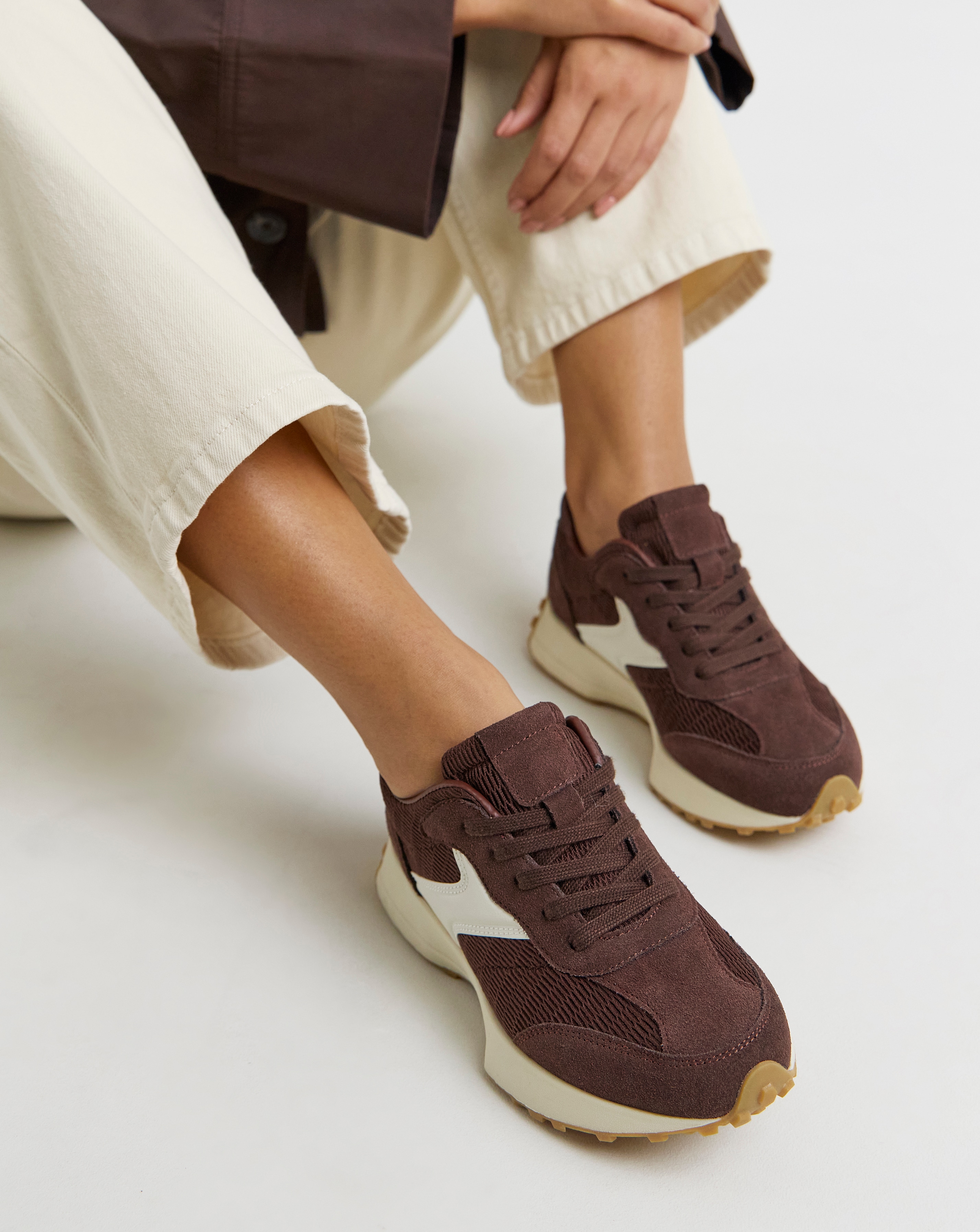 New In - Retro Runner Trainer Ex Wide Fit