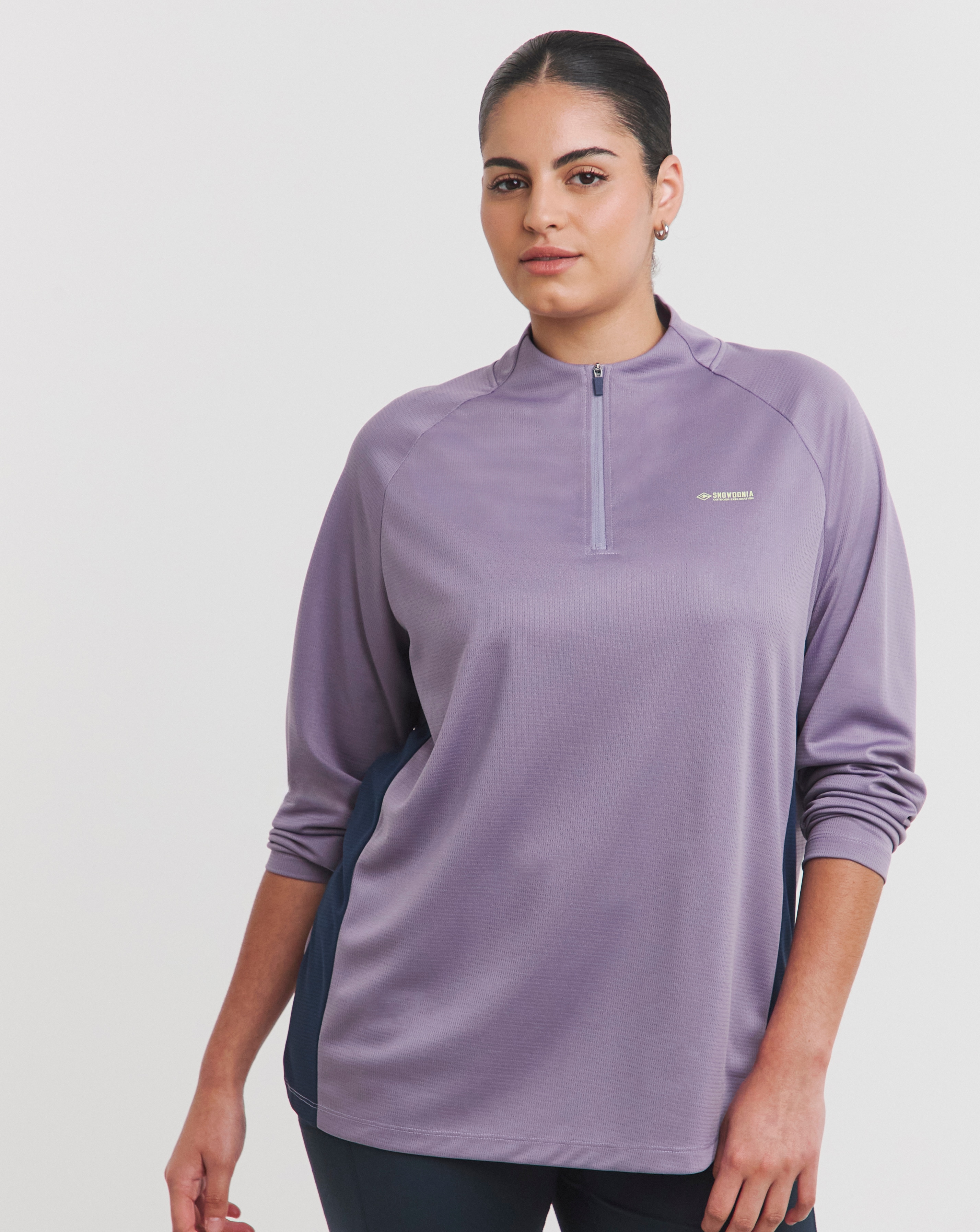 Snowdonia Ladies Base Layer 1/4 Zip Neck