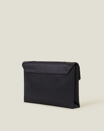 Accessorize Woven Satin Envelope Clutch Bag