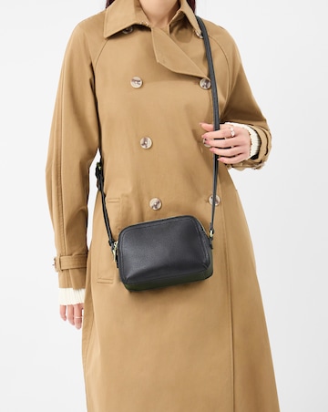 Accessorize Double Zip Crossbody Bag