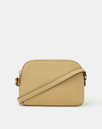 Accessorize Double Zip Crossbody Bag
