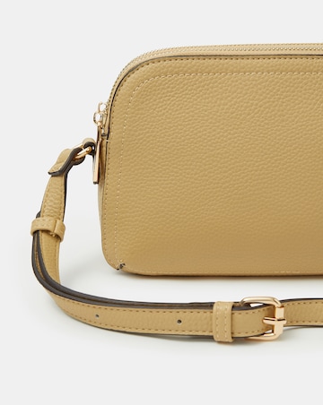 Accessorize Double Zip Crossbody Bag