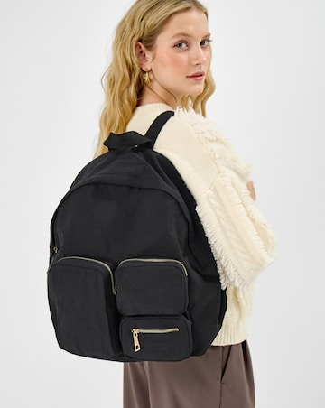 Accessorize Multi-Pocket Nylon Backpack