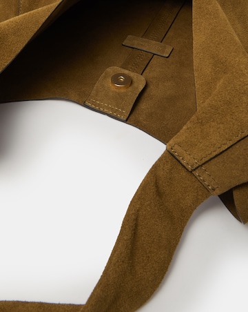 Accessorize Slouchy Knot Leather Shoulder Bag