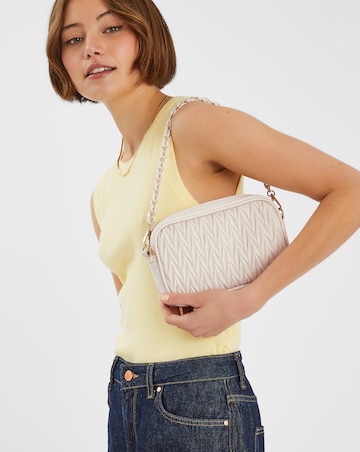 Accessorize Ruched Small Crossbody Bag