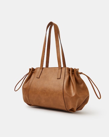 Accessorize Padlock Ruched Shoulder Bag