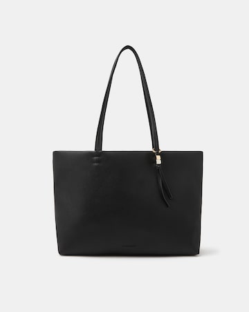 Accessorize Charm Faux Leather Tote Bag