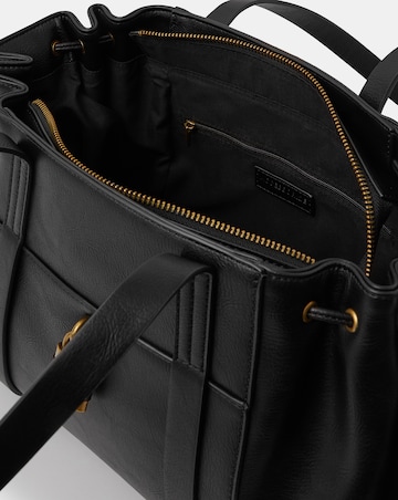 Accessorize Padlock Ruched Shoulder Bag