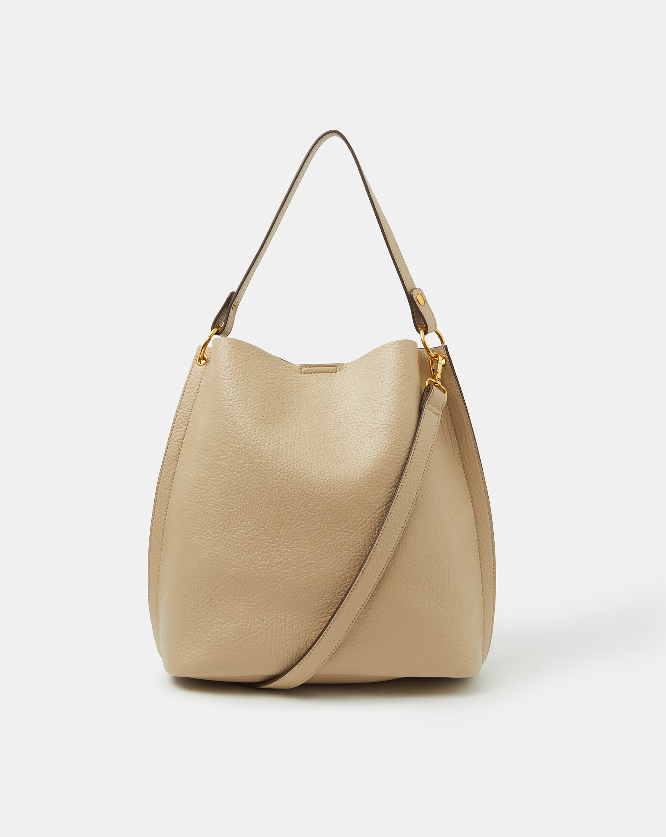 New In - Accessorize Faux Leather Bucket Bag