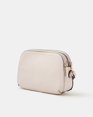 Accessorize Double Zip Crossbody Bag