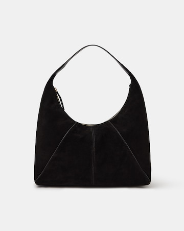 Accessorize Suede Shoulder Bag