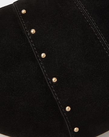 Accessorize Stud Suede Sling Crossbody Bag